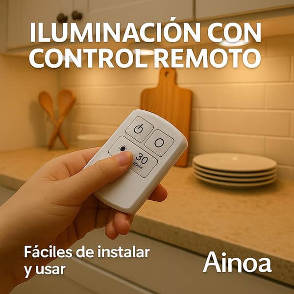 Luces LED x 3 Unidades con control
